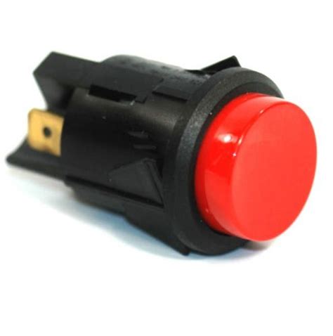 12v momentary button switch red model number 15 130