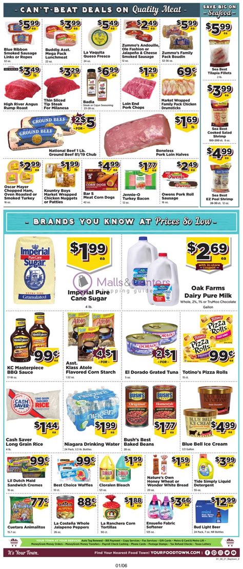 Food Town Weekly Ad Sales And Flyers Specials Mallscenters