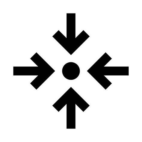 4 Arrows Pointing In Logo Logodix