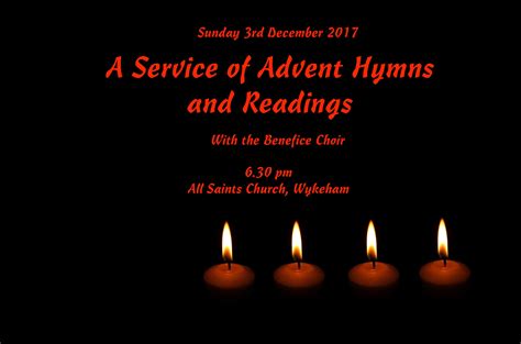A Service Of Advent Hymns And Readings