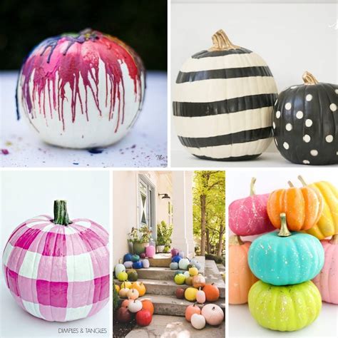 No Carve Pumpkin Decorating Ideas We Love