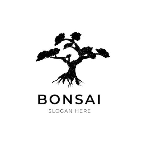 Premium Vector Bonsai Tree Logo Design Inspiration