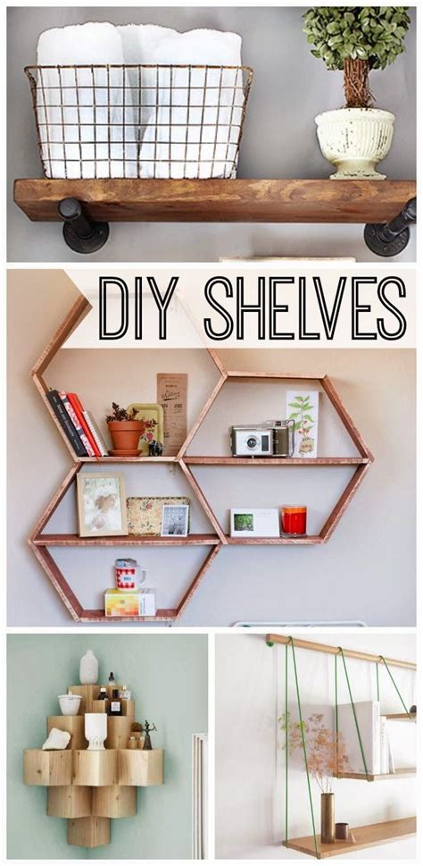 10 Stylish Diy Shelves Room Diy Diy Shelves Home Diy