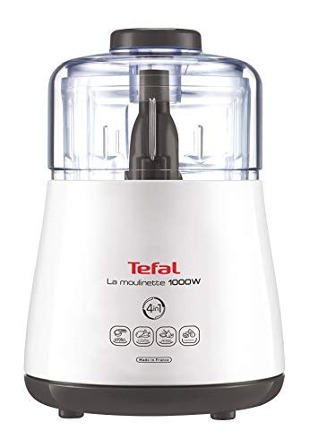 La batería de cocina tefal duetto tiene un diseño. Opiniones y precio del robot de cocina Tefal La Moulinette