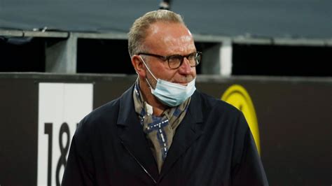 Unter den augen von michael. Karl-Heinz Rummenigge shoots again against the small clubs ...
