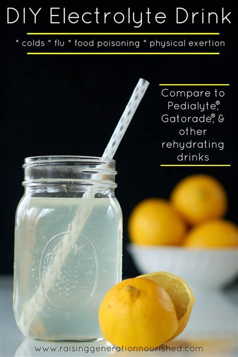Gastroenteritis is usually caused by viruses gastroenteritis and food poisoning usually resolve themselves without any medical intervention. DIY Electrolyte Drink :: Natural rehydration for colds ...