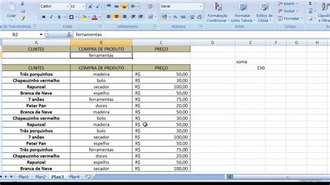 Curso Excel Tio Ilmo Excel 2007 Super Cases Lista De Compras 9c3