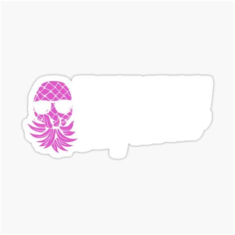 Upside Down Pineapple Bdsm Swinger Lifestyle Hotwife Sticker For Sale By Avlex Redbubble