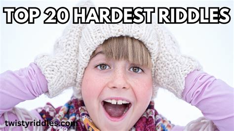 The Top 20 Hardest Riddles In The World With Their Answers You Cant