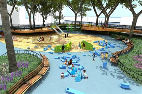 New York Citys Playgrounds Swing Toward New Design Models Wsj