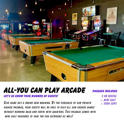 All You Can Play Arcade