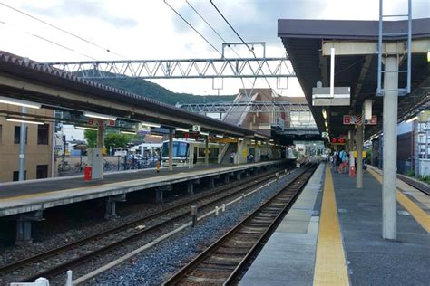 Jr Train Kyoto Station To Arashiyama Train 🍵 How To Get To Arashiyama