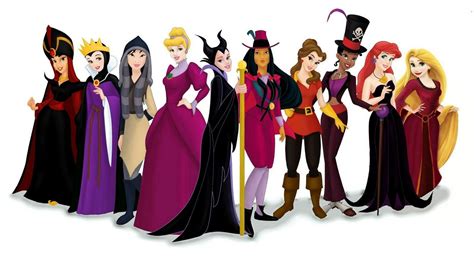 the disney princesses are all dressed up in their costumes for halloween time and one is