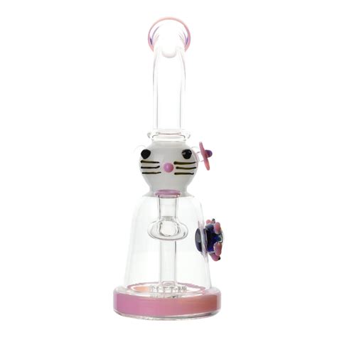 Pink Hello Bong - 10in - Everything For 420