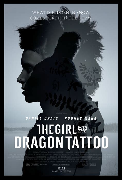 The Girl With The Dragon Tattoo Poster Debuts We Are Movie Geeks
