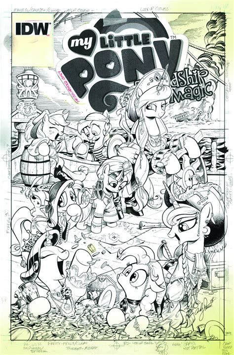 My Little Pony Friendship Is Magic 13 Subscription Cover Fresh Comics