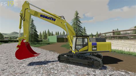 Komatsu Pc 490 V 10 Fs19 Mods Farming Simulator 19 Mods