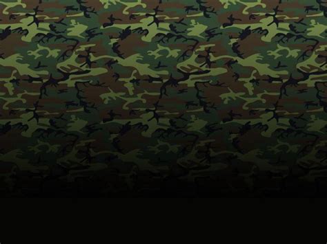 Woodland Camo Presentation Backgrounds For Powerpoint Templates Ppt
