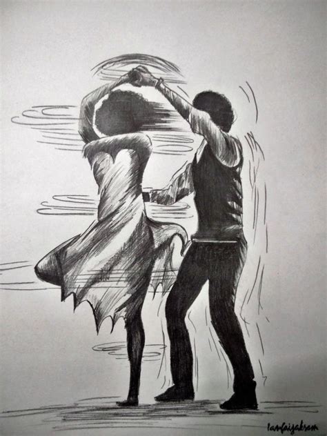 45 Romantic Couple Pencil Sketches You Must See Buzz Hippy Couple