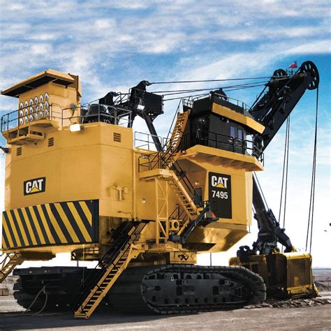 Cat 7495 Mining Shovel Heavy Equipment Mining Equipment Heavy