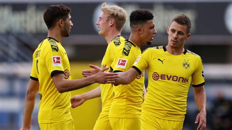 Bundesliga Sensacional Goleada Del Borussia Dortmund Ante El Paderborn