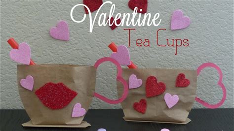 Check spelling or type a new query. Valentines Craft Idea | Valentines DIY | Tea Cup Gift Bag ...