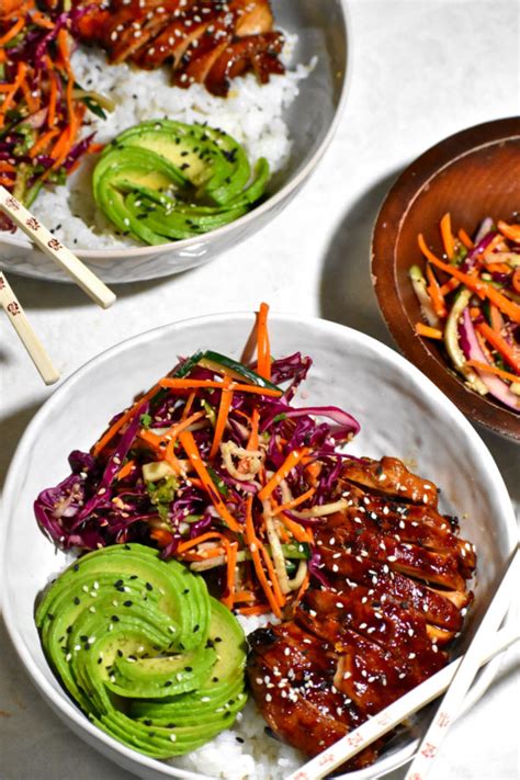 Japanese Teriyaki Chicken Bowl Gypsyplate