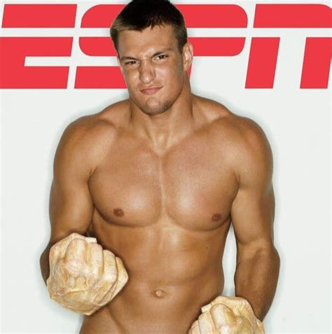 Rob Gronkowski Espn Shirtless Celebrity Rare Exclusive 8 X 10 Photo 362