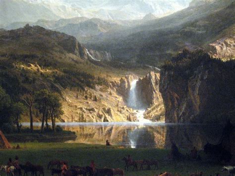 The Rocky Mountains Landers Peak Albert Bierstadt 1863 Flickr