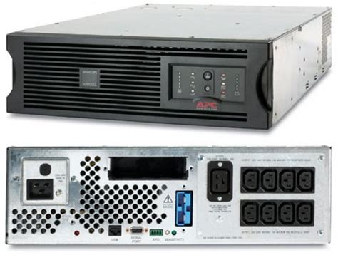 All 10 outlets provide battery backup power and safeguard your expensive electronics from potentially harmful power conditions such as spikes and surges. UPS online APC Smart UPS SUA3000RMXLI3U 3000 VA, Rackmount ...
