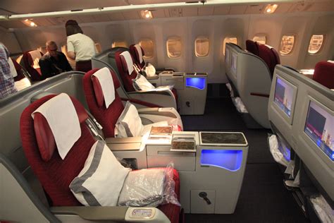 Qatar Airways 777 Business Class Best Seats Elcho Table