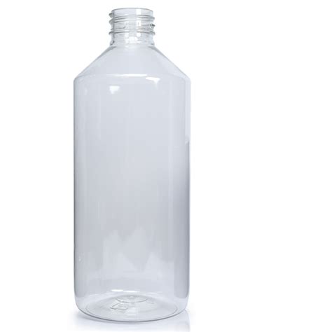 Ml Clear Pet Plastic Round Bottle Plastic Ampulla