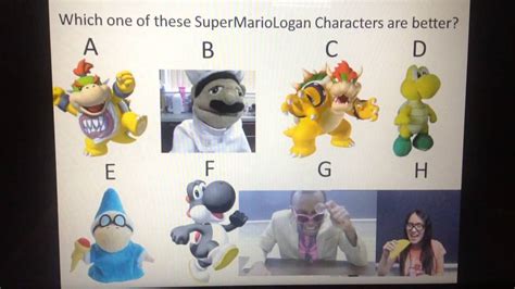 Which One Of These Supermariologan Characters Are Better