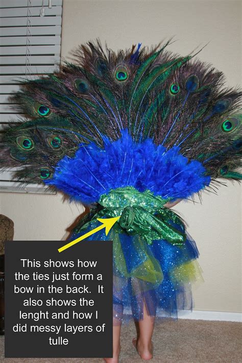 Sew Crafty Girl Peacock Costume 2015 Halloween Costumes Halloween