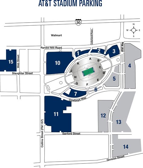 Joshua clottey fight was held at the cowboys stadium in 2010, with r&b artist nelly performing before the main event. At&t stadium parking map - At&t parking map (California - USA)
