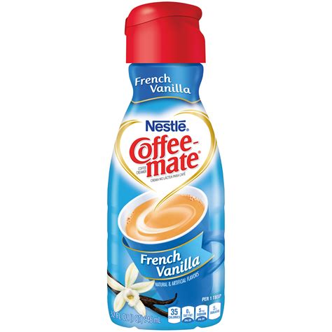 There are 26 calories in 1 coffee cup of coffee with cream. Coffee-mate Coffee Creamer, French Vanilla, 32 fl oz (1 qt)