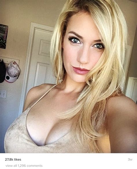 Instagram Pin Up Paige Spiranac Leaves Fans Tee Tering On The Edge As