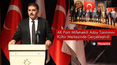 Ali Osman Ulusoy Ordu Otogar Iletişim - AK Parti, Bayburt Milletvekili Adayı’nı Kültür Merkezinde Tanıttı