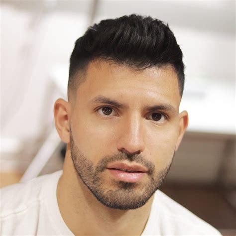 Sergio aguero hair style new how will i look with this hairstyle. Not All Athletes Go For Short Low Maintenance Haircuts Unique