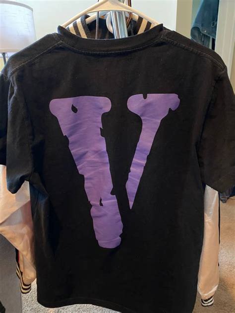 Vlone Vlone Purple Staple Tee Grailed