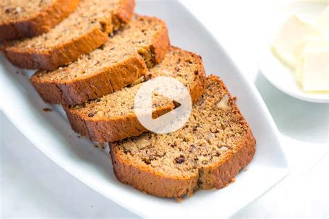 Other than ripe bananas, you need a few more simple ingredients: Ridiculously Easy Banana Bread