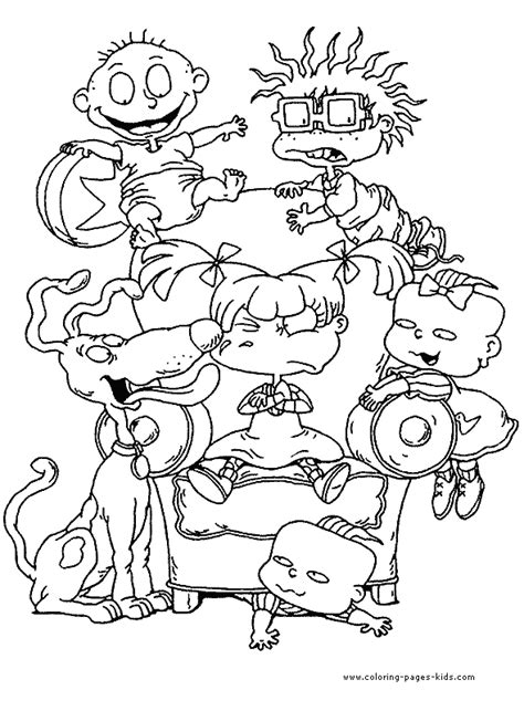 Rugrats Angelica Coloring Pages