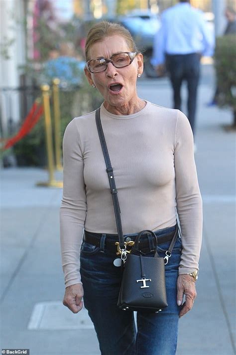 judge judy off duty tv s 480m super star shows off tan while out in la after birthday in