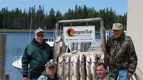 State of michigan, located in bliss township on the southern border of what is now wil. Sturgeon Bay Charters | Michigan