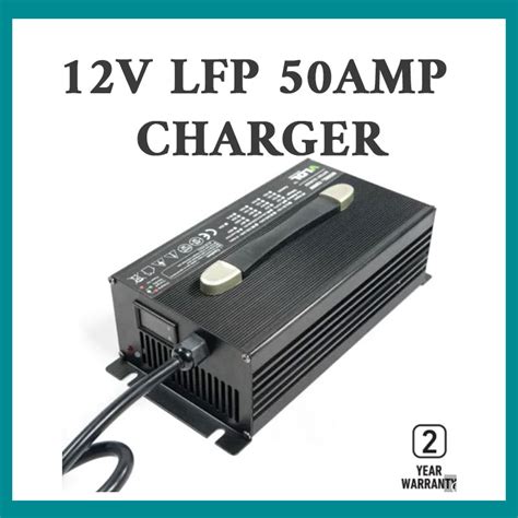 12v 146v 50a Lifepo4 Lithium Battery Charger Lifepo4 Australia