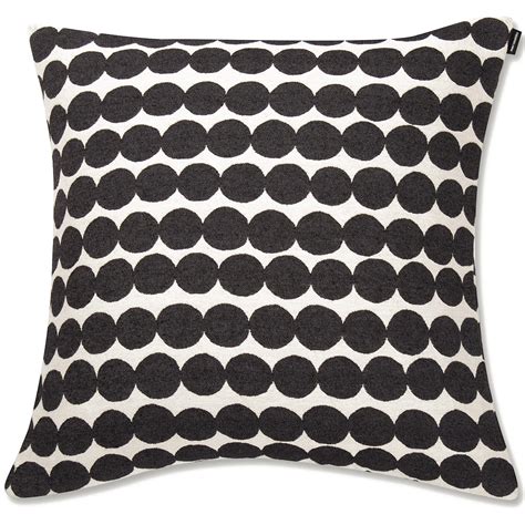4.6 out of 5 stars. Marimekko Rasymatto Black / White Large Throw Pillow ...