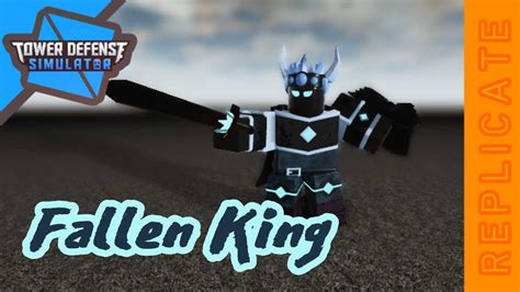Replicating New Fallen King From Roblox Tower Defense Simulator