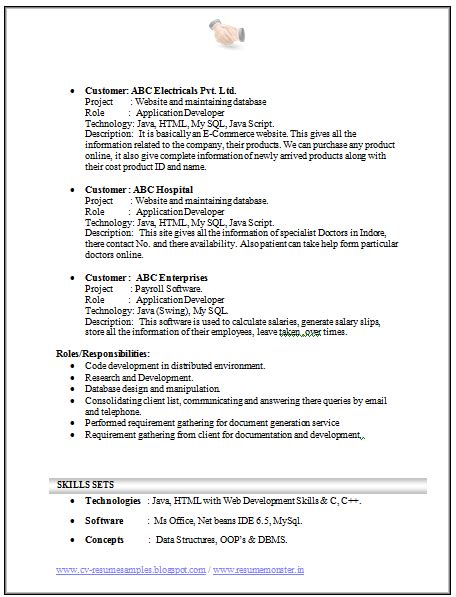 A fresh graduate of computer engineering pursuing a career as a software developer. Over 10000 CV and Resume Samples with Free Download ...