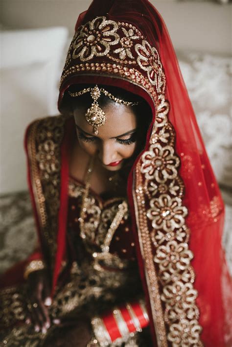 Bridal Headpiece With Polki Maang Tikka And Dupatta Hindu Wedding Bridal Veils And Headpieces