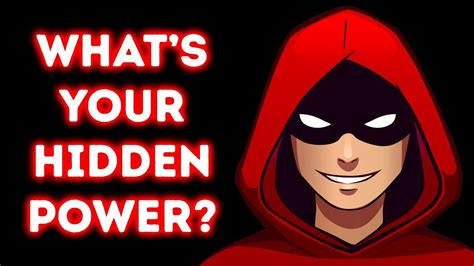 Whats Your Hidden Power A True Simple Personality Test